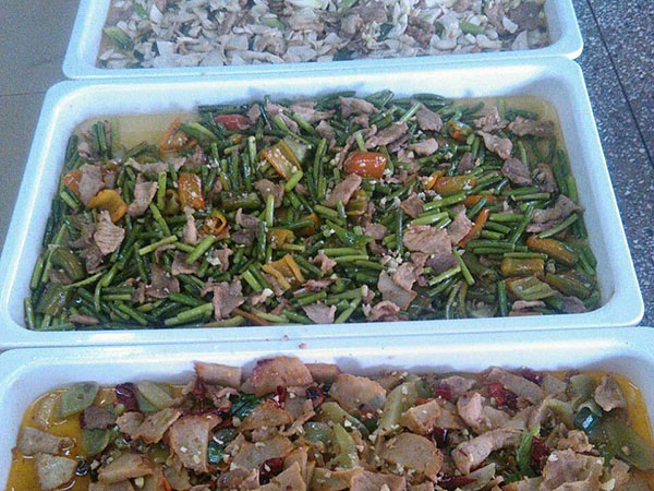 蒜心炒肉块系列套餐