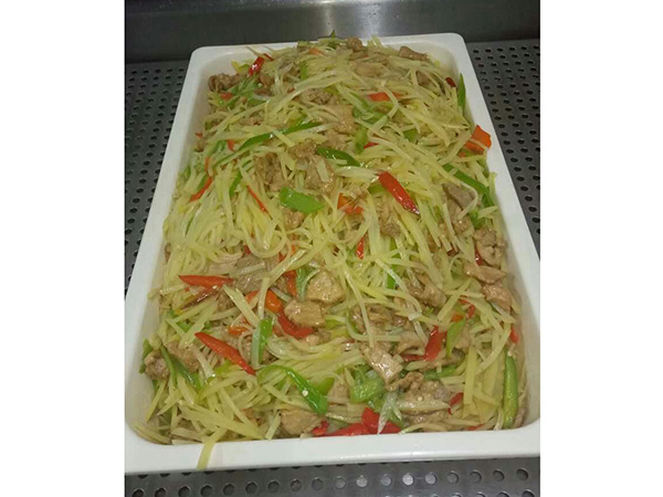 土豆丝炒肉