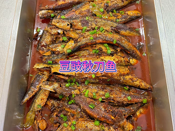 豆豉秋刀鱼