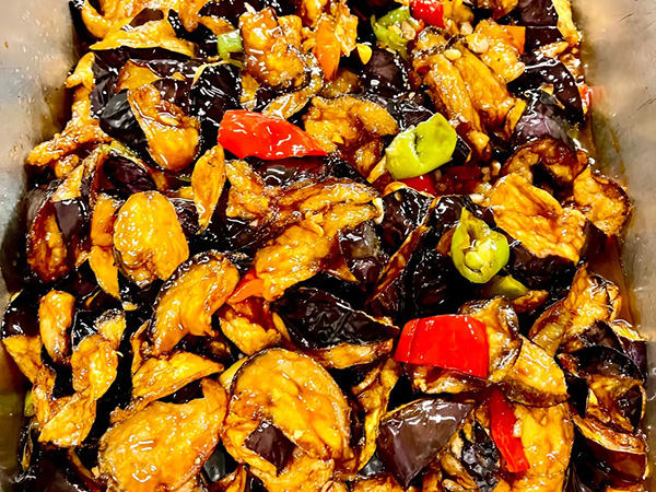油焖茄子